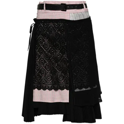 Shop Maison Laponte Skirts In Black