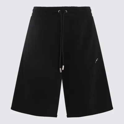 Shop Off-white Black Cotton Shorts