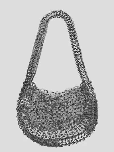 Shop Rabanne Bag In Silver