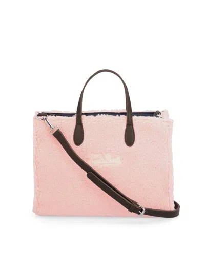 Shop Saint Barth Handbags In Pink