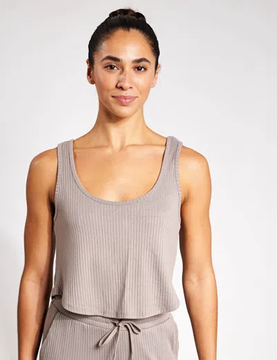 Shop Beyond Yoga Well Traveled Tank In Brown