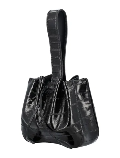 Shop Alaïa Rose Marie Bag In Black