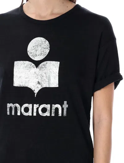 Shop Isabel Marant Étoile Koldi T-shirt In Black