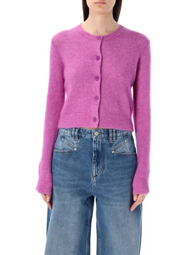 Shop Isabel Marant Étoile Nity Cardigan In Orchid