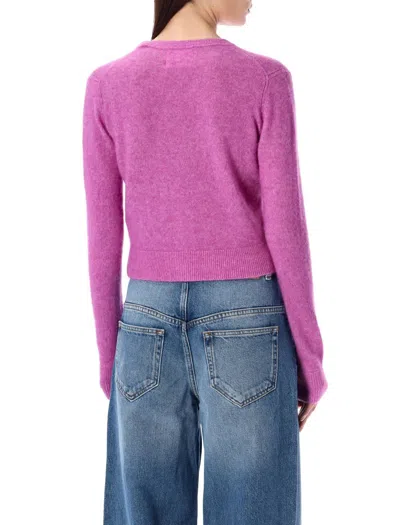 Shop Isabel Marant Étoile Nity Cardigan In Orchid