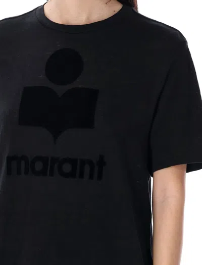 Shop Isabel Marant Étoile Zewel T-shirt In Black
