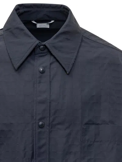 Shop Thom Browne Oversized Shirt In Blue