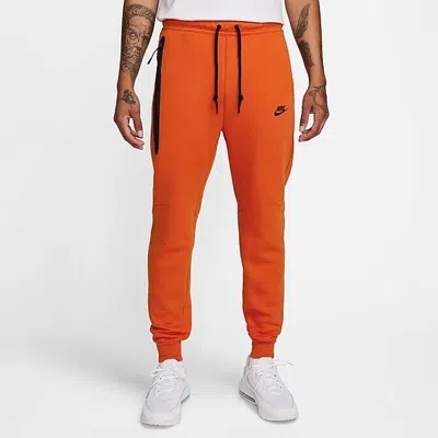 Shop Nike Sportswear Tech Fleece Fb8002-893 Men's Orange Joggers Pants Size L Ncl137