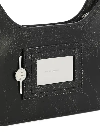 Shop Acne Studios "mini Platt" Shoulder Bag In Black