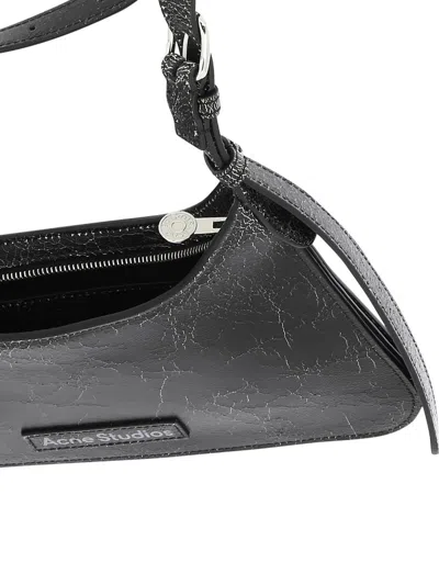 Shop Acne Studios "mini Platt" Shoulder Bag In Black