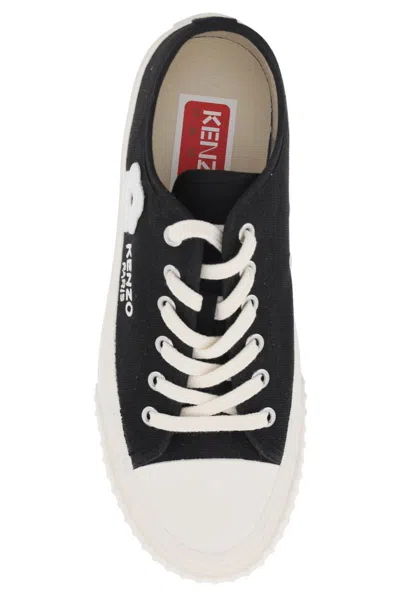 Kenzo Foxy Canvas Sneakers For Stylish In Black
