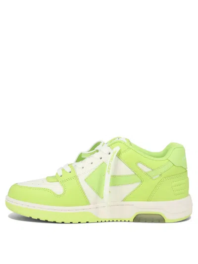 Shop Off-white "out Of Office" Sneakers In Green