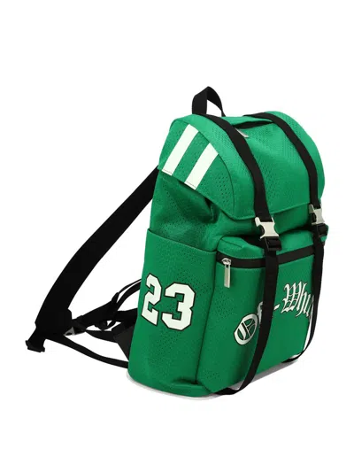 Shop Off-white "outdoor" Backpack In Green