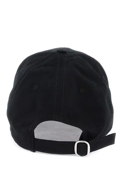 Shop Off-white Baseball Cap With Off Logo In Black