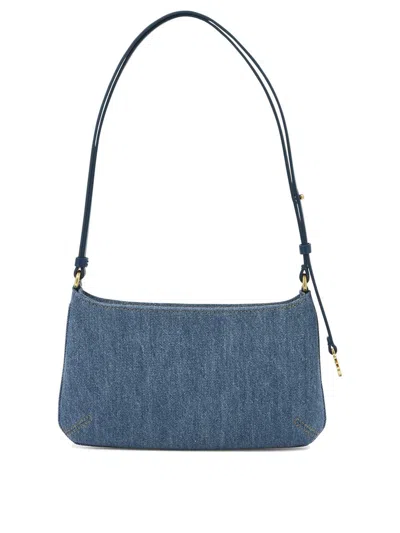 Shop Palm Angels "giorgina" Shoulder Bag In Blue