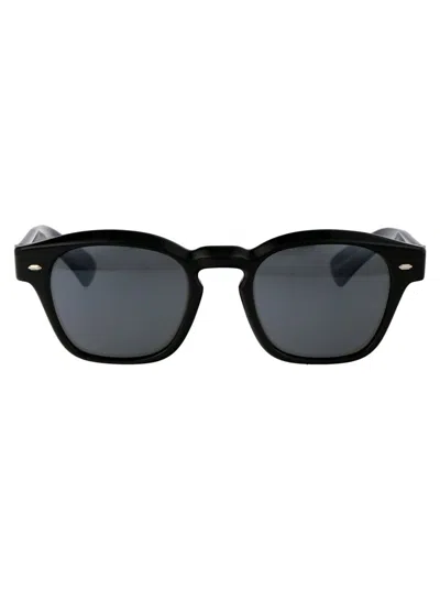 Shop Oliver Peoples Sunglasses In 1492r5 Black