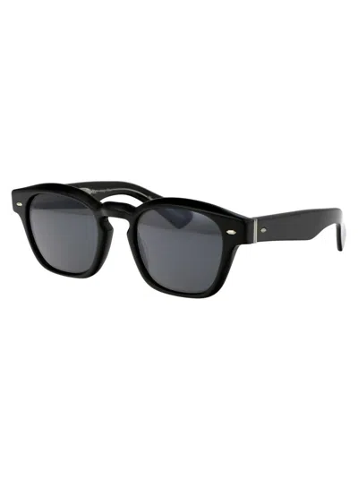Shop Oliver Peoples Sunglasses In 1492r5 Black
