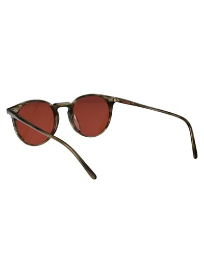 Shop Oliver Peoples Sunglasses In 173553 Soft Olive Bark