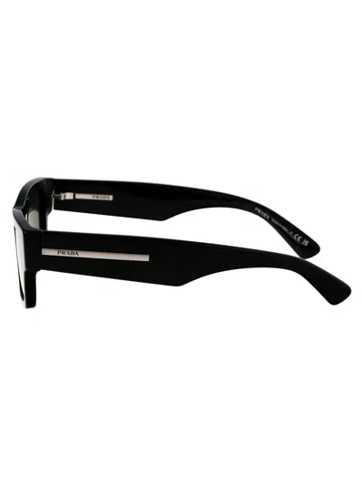 Shop Prada Sunglasses In 16k07t Black
