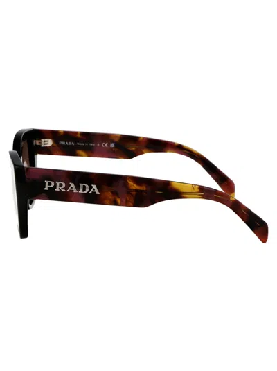 Shop Prada Sunglasses In 12o10d Mahogany