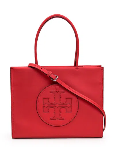 Shop Tory Burch Ella Shopping Bag In Red