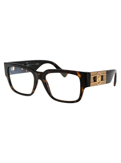 Versace 0ve3350 Glasses In 108 Havana