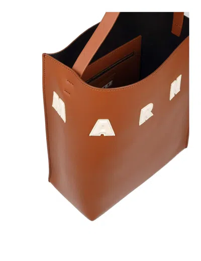 Shop Marni Leather Hobo Bag