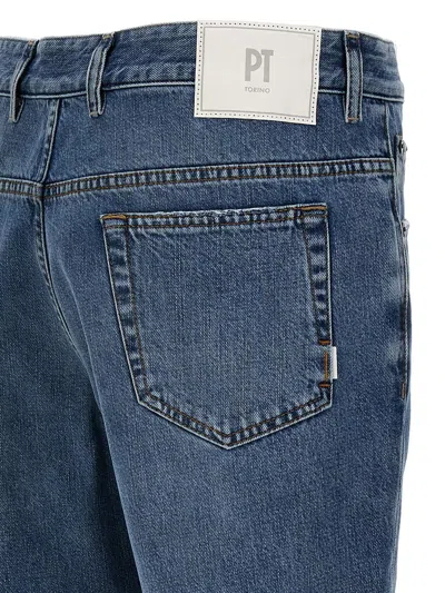 Shop Pt Torino 'rebel' Jeans In Blue