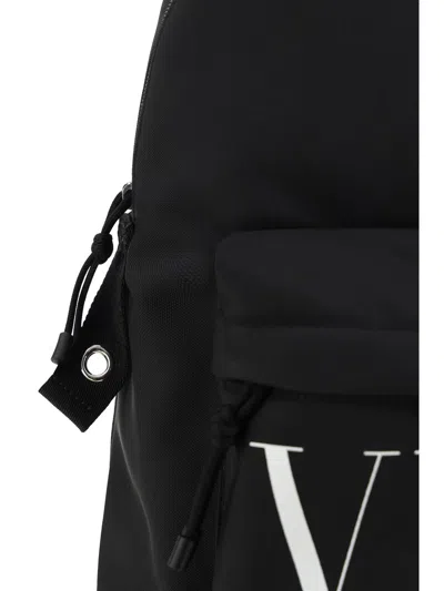 Shop Valentino Backpacks In Black&white