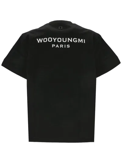 Shop Wooyoungmi T-shirts In Black