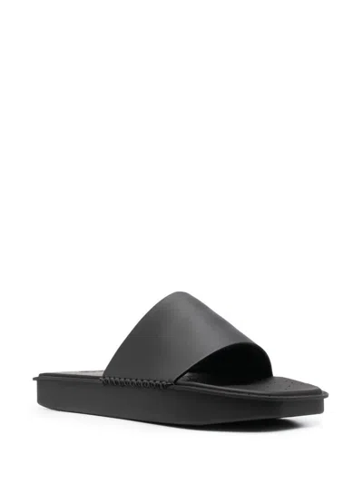 Shop Y-3 Adidas Sandals In Black