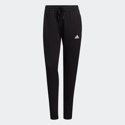 Shop Adidas Originals Women's Adidas Aeroready Sereno Cut 3-stripes Slim Tapered Pants In Black