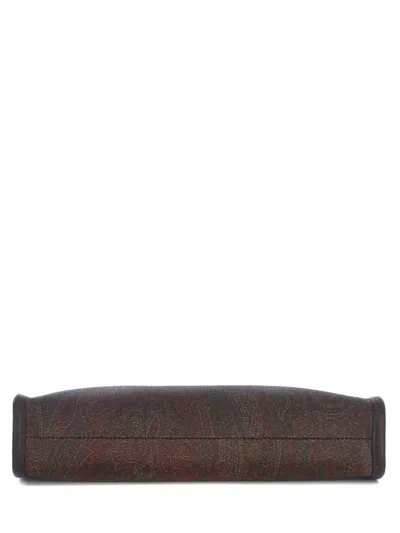 Shop Etro Clutch Bag  "pegaso" In Paisley