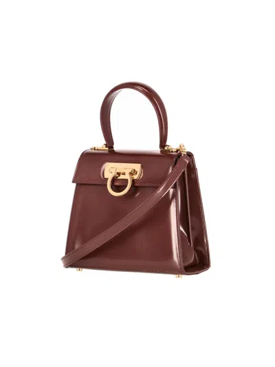 Shop Ferragamo Bags In Brown