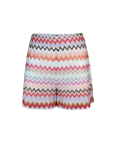 Shop Missoni Shorts In Multicolour