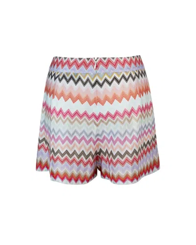 Shop Missoni Shorts In Multicolour