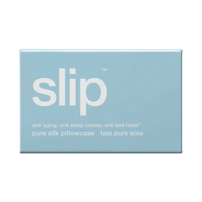 Shop Slip Pure Silk Queen Pillowcase In Seabreeze