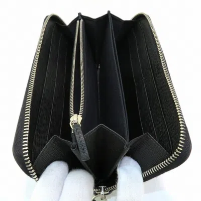 Shop Fendi Karlito Black Leather Wallet  ()
