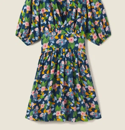 Shop Trovata Gia Dress In Wild Hibiscus In Multi