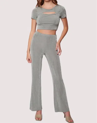 Lost + Wander Wild Pants In Sage In Multi
