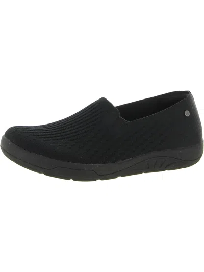 Shop Skechers Reggae Cup Womens Slip On Air Cooled Loafers In Black