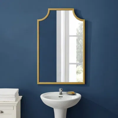 Shop Crosley Aimee Bath Mirror Soft Gold