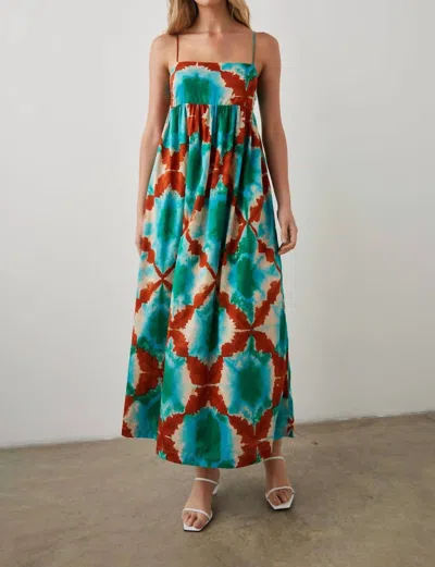 Shop Rails Lucille Woven Midi Dress In Kaleidoscope In Multi