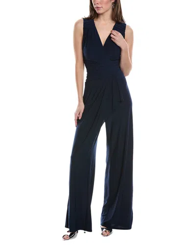 Shop Adrianna Papell Jumpsuit In Blue