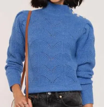 Shop Heartloom Grace Sweater In Electric Blue