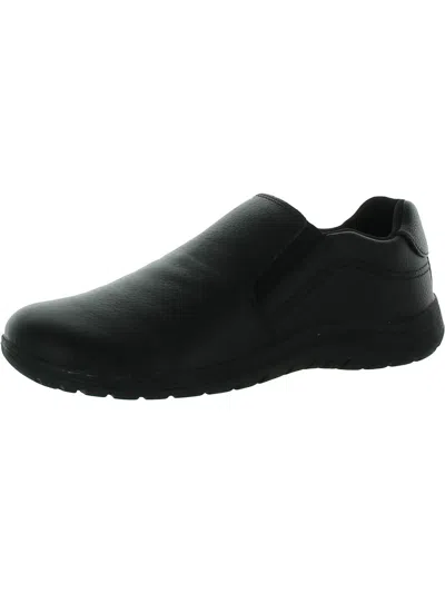 Shop Easy Spirit Hester Womens Leather Lifestyle Slip-on Sneakers In Black