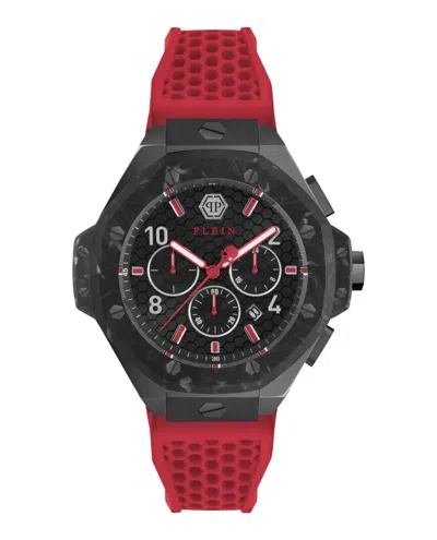 Shop Philipp Plein Plein Chrono Royal Silicone Watch In Multi