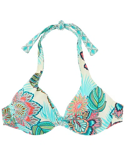 Shop Coco Reef Verso Twist Reversible Underwire Bikini Top In Multi