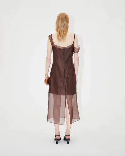 Shop Stine Goya Roxanna Dress In Brown