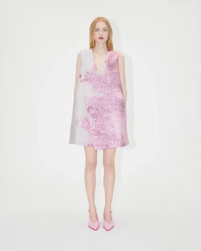 Shop Stine Goya Tamar Dress In Impressionist Wild Rose Bloom